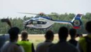 moderne flotte: sachsens polizei nimmt neue hubschrauber in den dienst