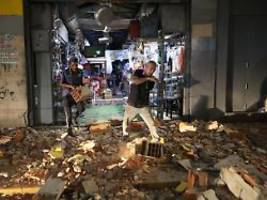 bis zu 100.000 tote befürchtet: doppel-erdbeben sucht venezuela heim - panik auf den straßen