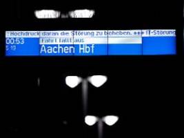 Probleme über Probleme : Die Bahn erlebt eine Woche zum Vergessen 