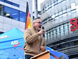 afd: ein ausgestreckter arm und viele fragen
