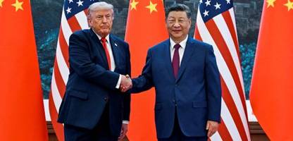 Deutsche haben mehr Vertrauen in Xi Jinping als in Donald Trump