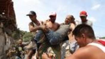 hilfe aus deutschland: thw-einsatzteam will verschüttete in venezuela retten
