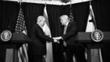 usa und israel: was fasziniert trump so sehr an benjamin netanjahu?