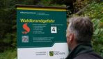 Waldbrandgefahr: Hohe Waldbrandgefahr: keine Nächte und Feuer im Nationalpark