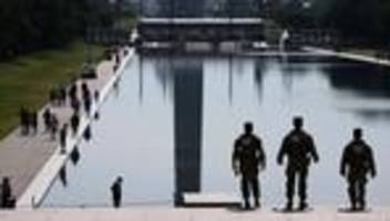 Reflecting Pool in Washington D.C.: Trump will Wasserbecken erst nach 4. Juli erneut reparieren lassen