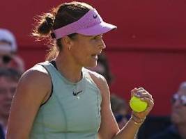 maria-gegnerin gibt auf: deutsche rasen-spezialistin beeindruckt vor wimbledon