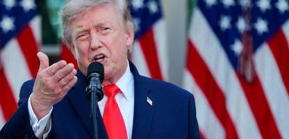 donald trump: us-präsident droht im fall einer digitalsteuer mit 100-prozent-zöllen