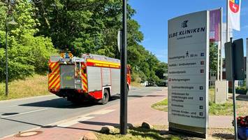 Feuerwehr und THW bei 34 Grad im Einsatz: Kühlung in großer Klinik ausgefallen