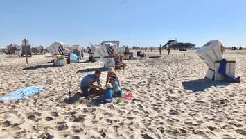Rekord-Hitze treibt Urlauber an die Küste: Nordsee-Orte erleben Buchungs-Boom