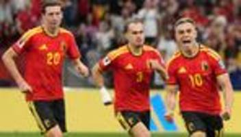 Fußball-WM: Trossard schießt Belgien weiter - Gruppensieg nach 5:1