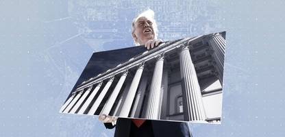 Wie Donald Trump Washington umbaut, um sich ein Denkmal zu setzen