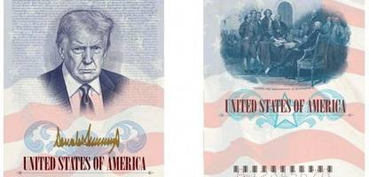 »Patrioten-Pass«: Trump stellt neuen US-Reisepass mit Bild von sich selbst vor
