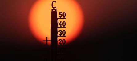 erneut temperaturrekord in deutschland: 41,5 grad gemessen