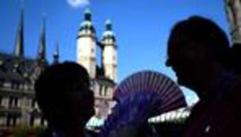 wetter: finale der hitzewelle: bis zu 41 grad in sachsen-anhalt