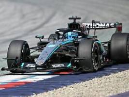 Verstappen rast aufs Podium: Russell siegt in der Hitzeschlacht von Österreich