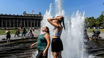 Rekord-Hitzewelle am Sonntag: Berlin und seine Touristen schwitzen bei 41 Grad