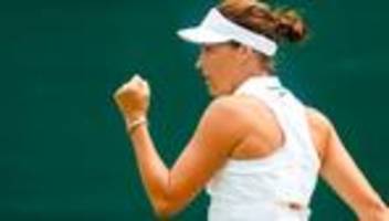 Tennis: Tatjana Maria erreicht zweite Runde in Wimbledon