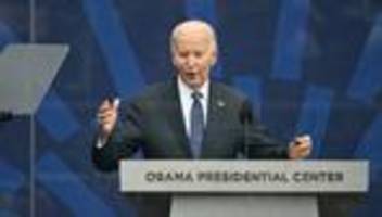 Auftritt von Joe Biden in Maryland: Joe Biden beschimpft Trump als Narzissten und Verlierer