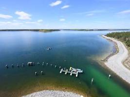 lausitzer seenverbund eröffnet: fünf seen wachsen zu riesigem wasserrevier zusammen