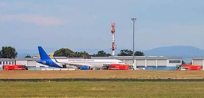 Airbus landet wegen Rauchentwicklung außerplanmäßig in Erfurt