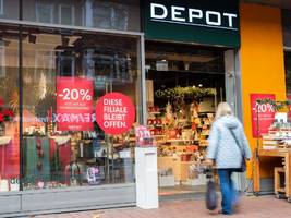 Einzelhandel: Deko-Kette Depot schließt 66 Filialen