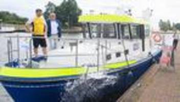 Neues Streifenboot: Neues Polizeiboot für Magdeburgs Wasserstraßen