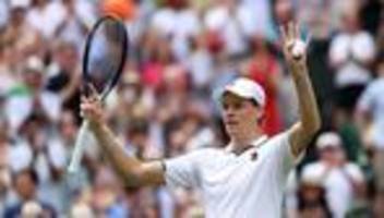 Wimbledon: Sinner und Djokovic ziehen in dritte Wimbledon-Runde