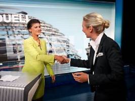 Duell-Ablehnung mit Seitenhieb: Alice Weidel gibt Wagenknecht-Partei eine Abfuhr