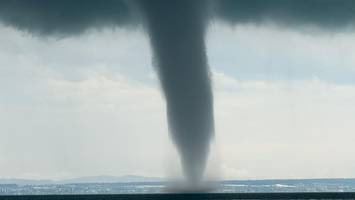 „Großes Wetterkino“: Tornado zieht über beliebten Urlaubsort am Bodensee