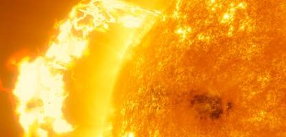 Teilchen von der Erde verstärkten die Wirkung des Super-Sonnensturms 2024