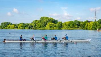 rudern gegen krebs: 16. benefizregatta startet auf der außenalster