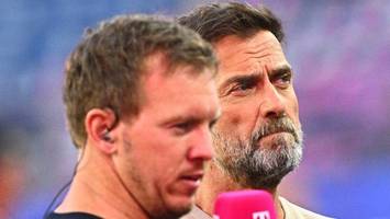 mit nagelsmann kann es nicht weitergehen, aber: finger weg von jürgen klopp