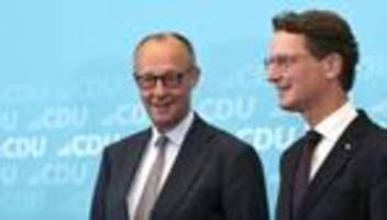 Landtagswahl 2027: Kanzler Merz kommt überraschend zu Parteitag der CDU NRW