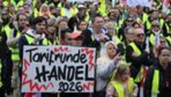 Tarifverhandlungen: Neue Warnstreiks im Handel angekündigt