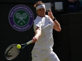 in wimbledon locker weiter: zverev hat bei jubiläumssieg gar keine probleme