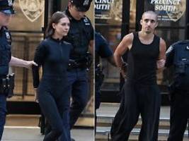 Stunt auf Empire State Building: Polizei nimmt russisches Paar nach waghalsiger Aktion in New York fest