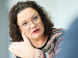 Andrea Nahles: „Das könnte echt ein großer Wurf werden für den deutschen Arbeitsmarkt“