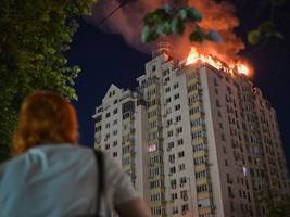 Ukraine: Außergewöhnlich heftige russische Luftangriffe auf Kiew
