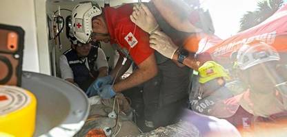 venezuela: mann acht tage nach erdbeben gerettet