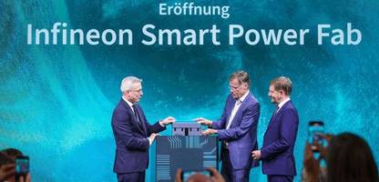 Sachsen: Infineon eröffnet neues Halbleiterwerk in Dresden