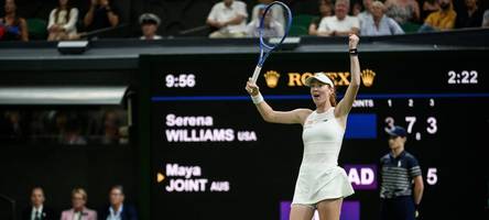 in bad wörishofen trainiert, in wimbledon erfolgreich: maya joint schlägt serena williams
