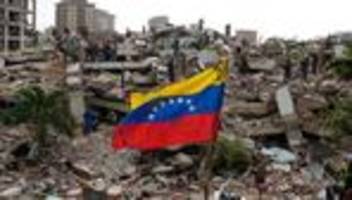 nach verheerenden erdbeben: venezuela plant millionen-fonds für den wiederaufbau