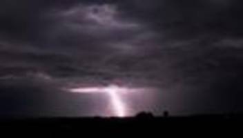 Wetter: Mehr Blitzeinschläge im ersten Halbjahr in Bayern