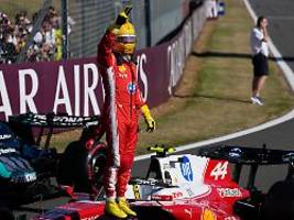 Sprint von der Pole aus: Hamilton rettet zum Entzücken seiner Heimfans einen Mini-Vorsprung