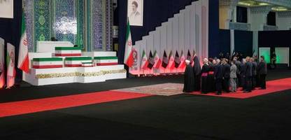 iran: beginn der trauerfeierlichkeiten für ajatollah ali khamenei