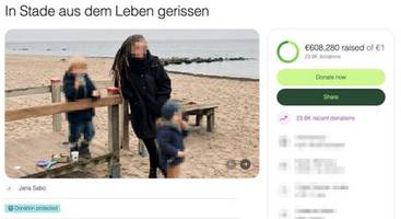 Stade: Kinder nach Tat von Stade Vollwaisen – mehr als 600.000 Euro Spenden