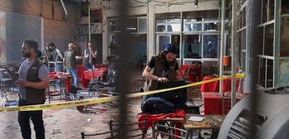 syrien: zehn tote und 21 verletzte bei bombenanschlag in café in damaskus