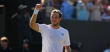 Wimbledon: Jan-Lennard Struff erreicht erstmals das Achtelfinale