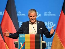 parteitag in erfurt: björn höcke inszeniert sich als heiler der nation