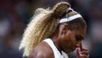 Wimbledon: Serena Williams sagt Doppel mit Schwester Venus verletzungsbedingt ab